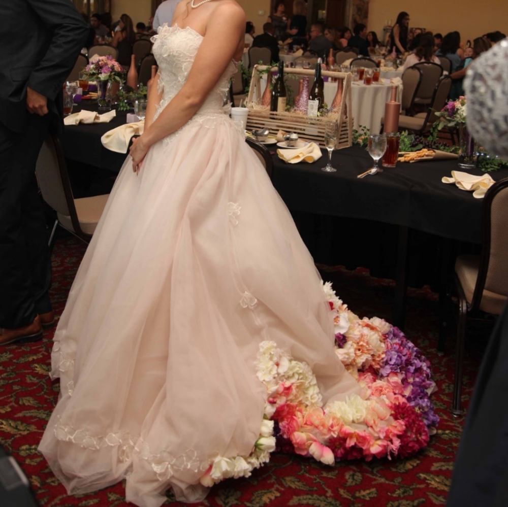 Unique Couture Wedding Gown - Picture 3 of 6